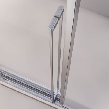 Душевая дверь раздвижная Premium Prato 300 CH-R, 1300х2000, хром, стекло прозрачное