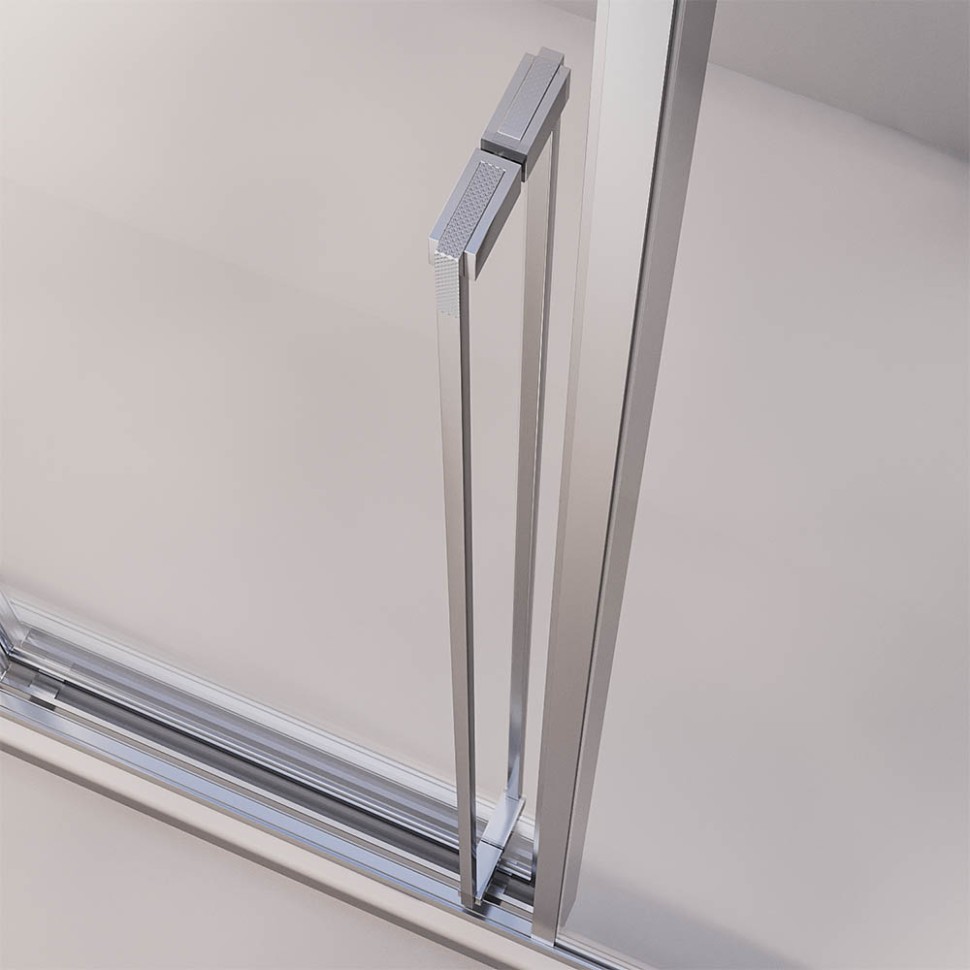 Душевой угол раздвижной Veconi Premium Prato 300 SP CH-R, 1700х1000x2000, хром, стекло прозрачное