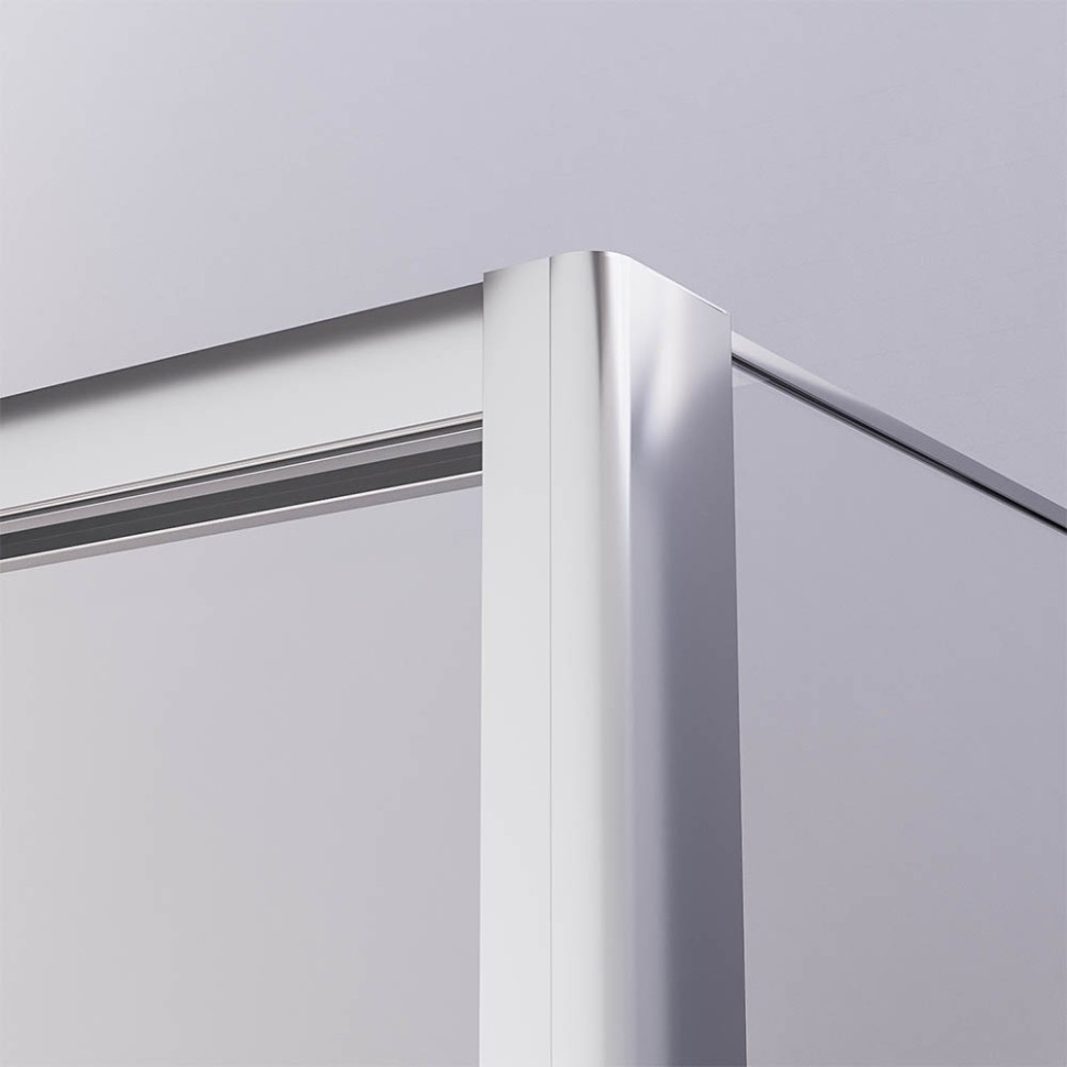 Душевой угол раздвижной Veconi Premium Prato 300 SP CH-R, 1700х1000x2000, хром, стекло прозрачное