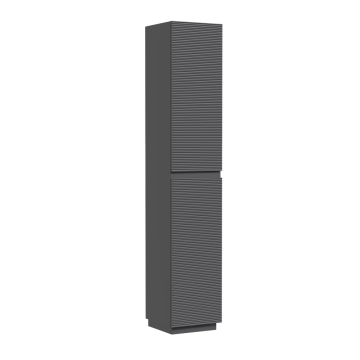 Шкаф-пенал напольный SANCOS Folk Floor, 350х350х1880 мм, цвет Grey soft, арт. PFL35FGS