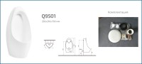 Подвесной писсуар Gid Q9501 91105 белый 35x31x70
