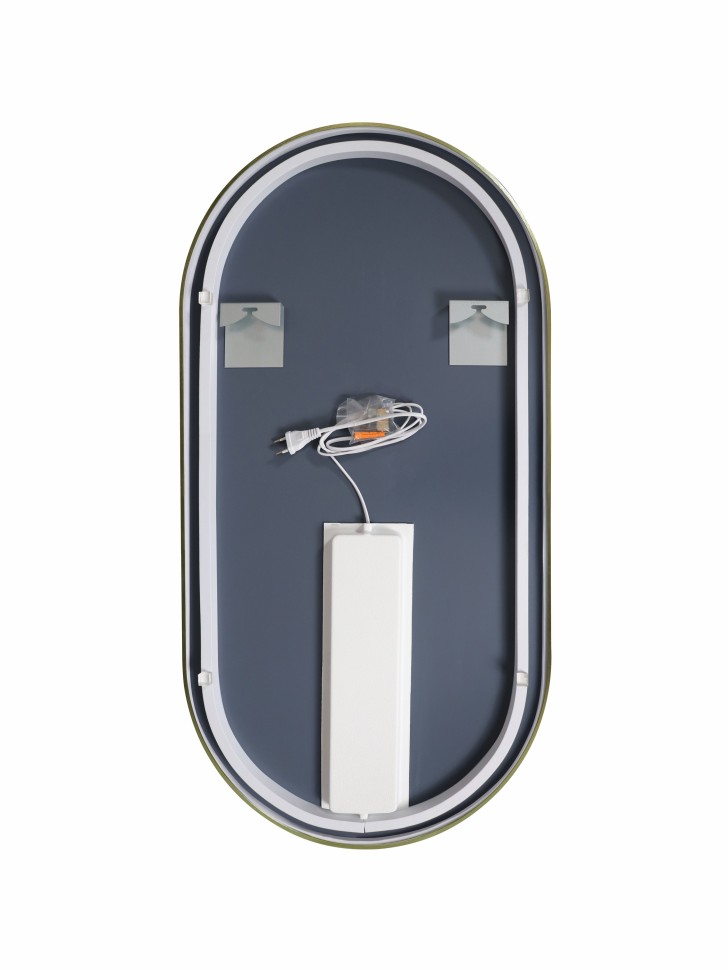 Зеркало для ванной Uperwood Next LED 50*100, бесконтактный сенсор, золотое