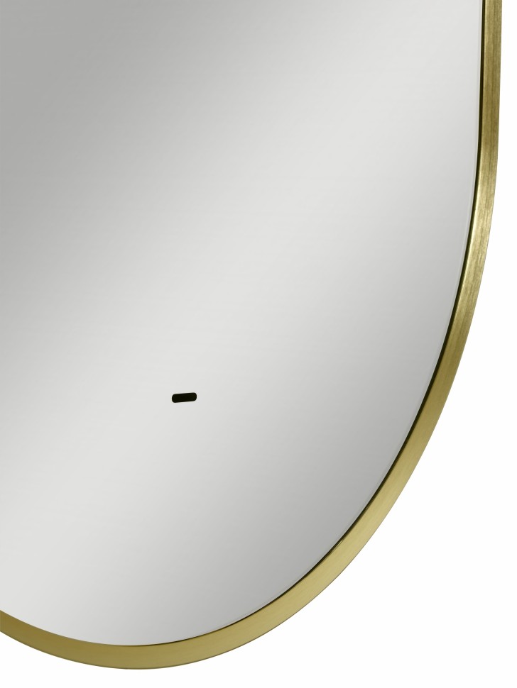 Зеркало для ванной Uperwood Next LED 50*100, бесконтактный сенсор, золотое