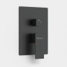 Душевой комплект BERGES VENTAS 2S BLACK, черный матовый