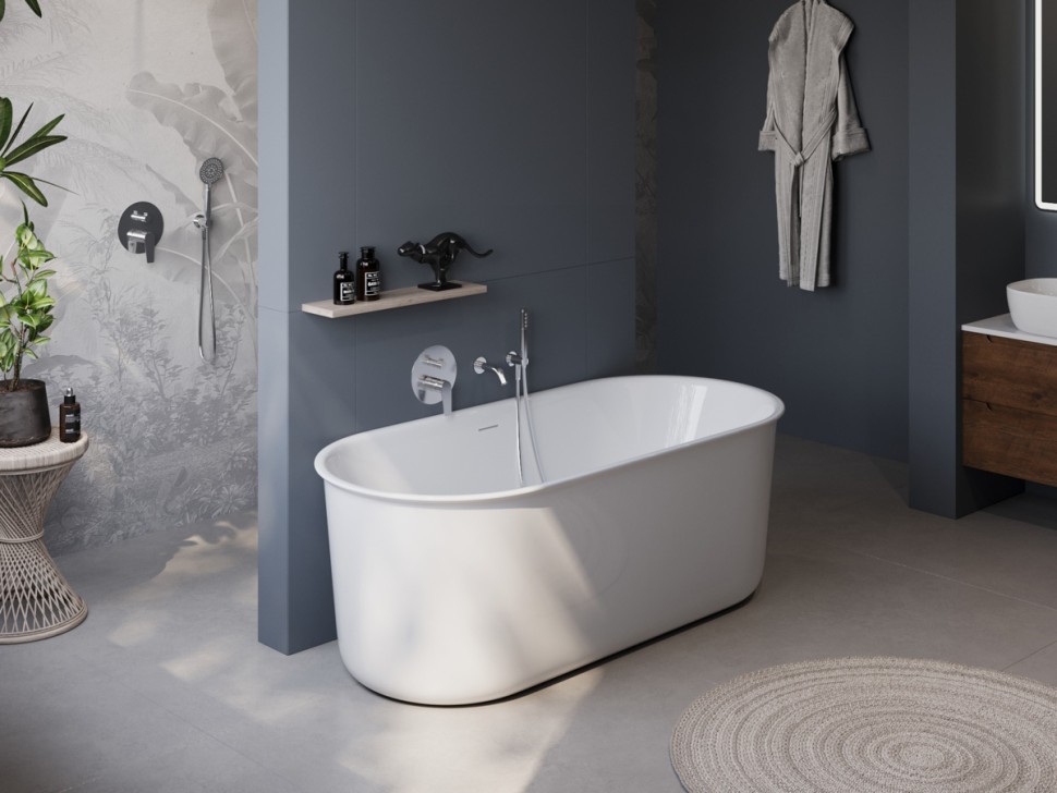 Акриловая ванна BELBAGNO BB709-1700-780