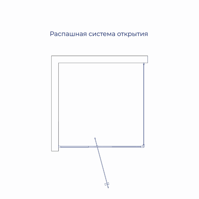 Душевой уголок RGW PA-32 (PA-02 + Z-050-1) 800x800