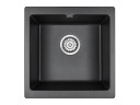 Мойка GERA 50, IT-GRANIT, PM104546-BL, черный, 445х460, подст. мон. Paulmark