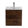 База под раковину подвесная BelBagno ETNA-500-2C-SO-RW Rovere Moro