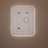 Зеркало LED OTTIMO Milan 700x1000 c сенсорным выключателем и диммером