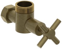 Вентиль угловой крест (G 1&quot; НР х G 3/4&quot; НГ)