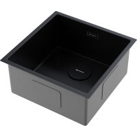 Кухонная мойка Omoikiri Taki 44-U/IF-GB нерж. сталь/графит