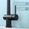 Смеситель Splenka для кухни с выдвижным изливом S204.49.06 Черный