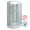 Душевая кабина Niagara Classic NG-33084-14RBK (100х80х200) средний поддон(26см),стекло матовое,4 места