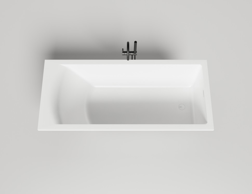 Ванна встраиваемая CASCATA KIT 180x80 S-Sense Матовое