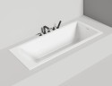 Ванна встраиваемая CASCATA KIT 180x80 S-Sense Матовое