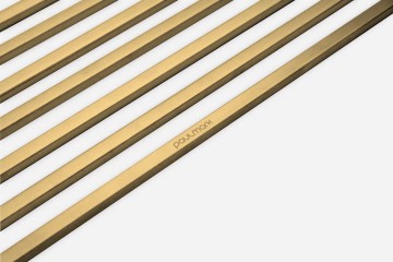 Ролл-мат PRO, R405-BG, брашированное золото, 330х405мм, Paulmark