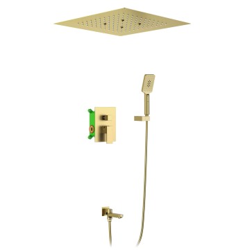 Душевая система встроенная Timo Selene SX-2039/17SM золото матовое