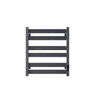 Полотенцесушитель электрический Piatto, 50/60, графит брашинг