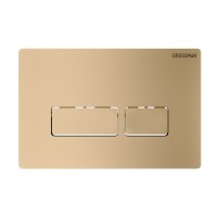 Клавиша смыва Grossman Pragma 700.K31.03.310.310 золото матовый,1 место