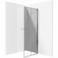 Душевые двери, система Kerria Plus, 80 cm - складное