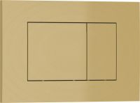 Кнопка смыва IBERICA BLANCA ESTI-S ABS-пластик, золото матовое (IB.B085.005.000)