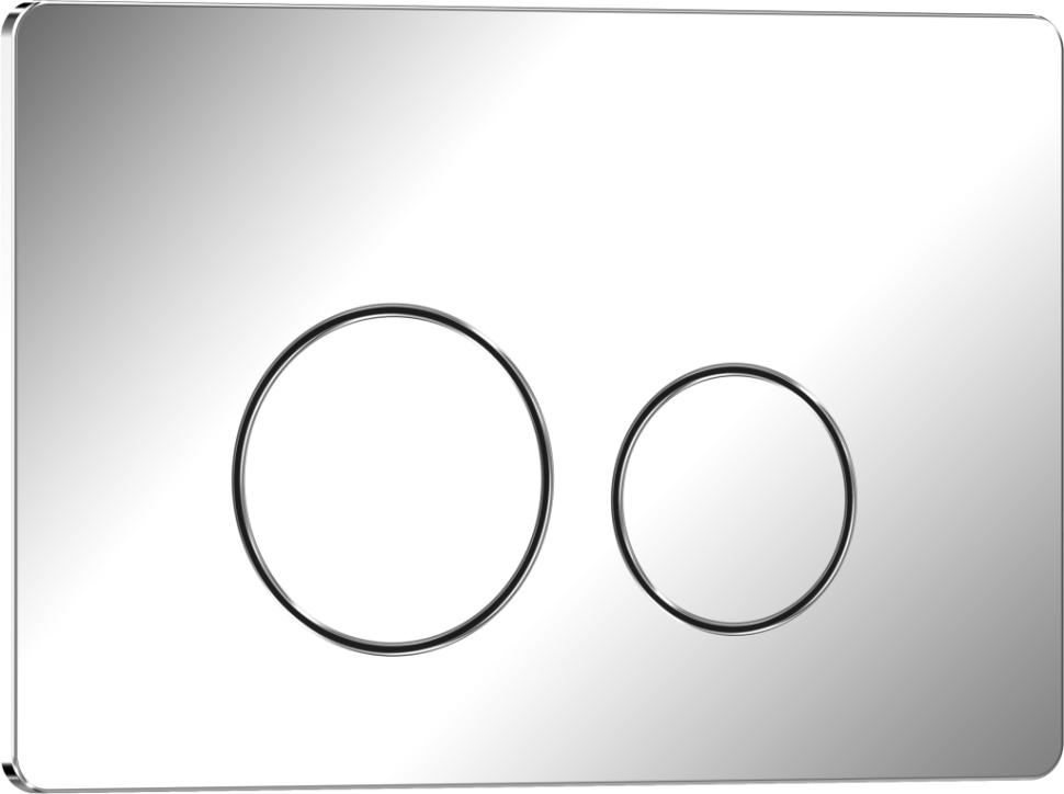 Комплект 2в1 IBERICA BLANCA инсталляция SILENCIO, кнопка смыва INOX-O хром глянцевый (IB001.8131)