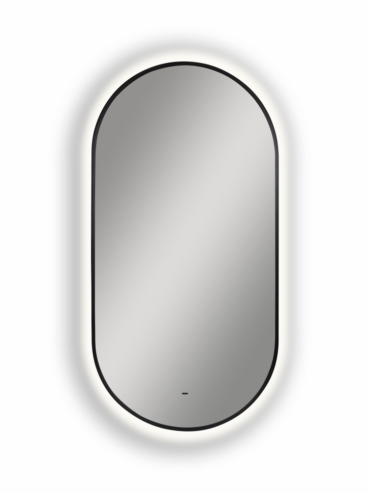 Зеркало для ванной Uperwood Next LED 50*100, бесконтактный сенсор, черное