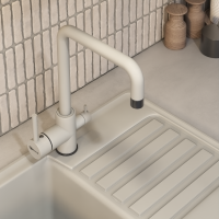 Смеситель для кухни Uperwood UPD-004-06 вороненая сталь/туман