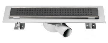 Душевой лоток Оптима (SAY OPTIMA) 601.80.B.M.S.PITI, 80 см, матовый черный