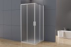 Душевой уголок Rapid-N VSS-3RN9090E10MT, (800-900)x(800-900), хром, стекло текстурное