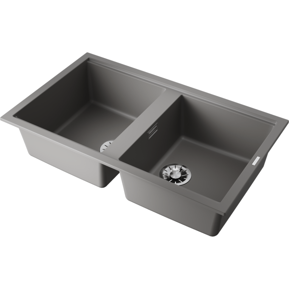 Кухонная мойка Omoikiri Kitagawa 86-2-GR Artceramic/leningrad grey
