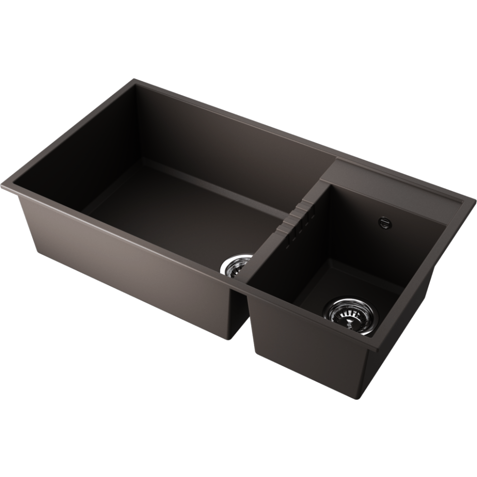 Кухонная мойка Omoikiri Tedori 85-2-U-ES Tetogranit/espresso