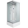 Душевая кабина Niagara Classic NG-1108-14P (90х90х215) средний поддон(26см),стекло матовое,4 места с полкой