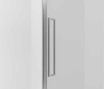 Душевой уголок Слим-Н (Slim-N) VSR-4SNP1010CLGM, 1000*1000, вороненая сталь, стекло прозрачное