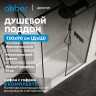 Душевой поддон ABBER AD3C139 130х90 прямоугольный, акриловый, белый