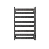 Полотенцесушитель электрический Piatto, 50/80, графит брашинг