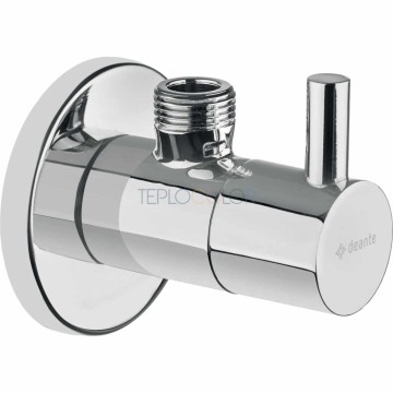 Угловой клапан, с керамическим картриджем, 1/2" - 3/8" - круглый