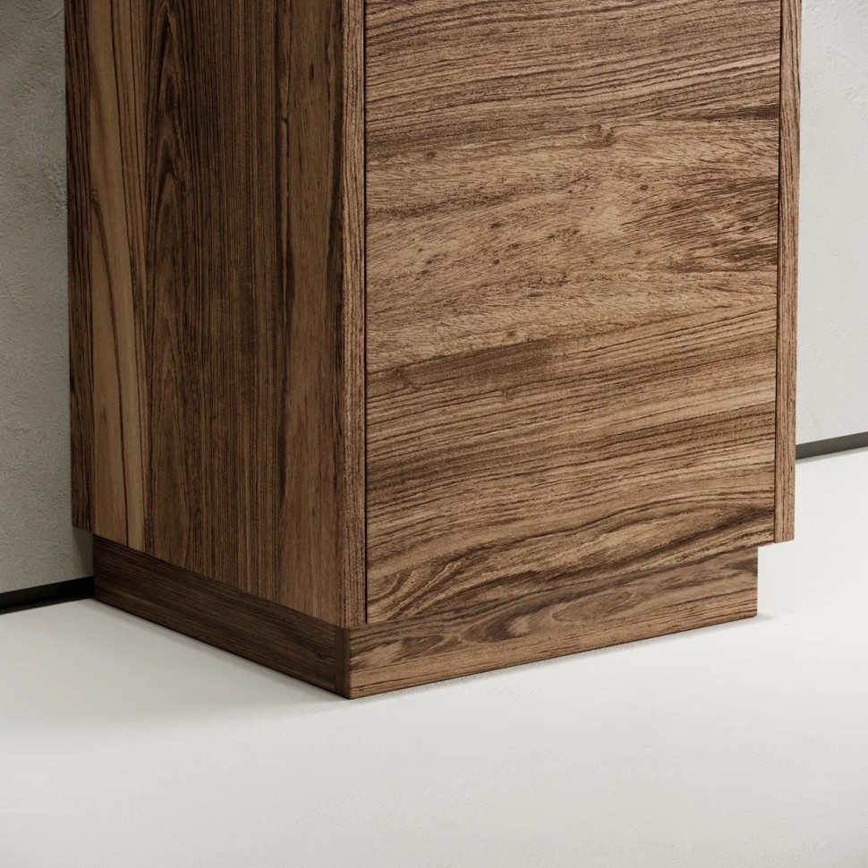 Шкаф-пенал SANCOS Libra Floor напольный, дуб чарльстон, 350х300х1870мм, арт. PLB35FECH