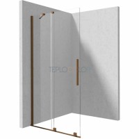 Стенка для душа, walk-in, 80 cm - раздвижные