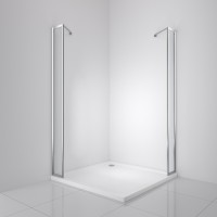 Боковая панель BelBagno LUCE-25-FIX-C-Cr