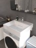 Раковина над стиральной машиной Uperwood Top 60х55х11 см, белая глянцевая