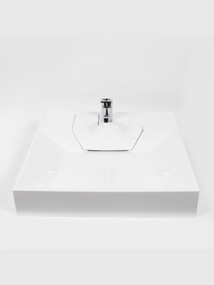 Раковина над стиральной машиной Uperwood Top 60х55х11 см, белая глянцевая