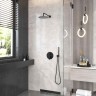 Душевой комплект BERGES VENTAS 2R BLACK, черный матовый