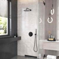 Душевой комплект BERGES VENTAS 2R BLACK, черный матовый