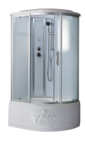 Timo Standart Т-6610 Silver L душевая кабина 110*85*220, турецкая баня хамам