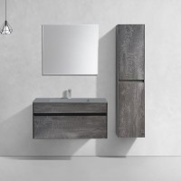 База под раковину Chiara 1000 подвесная, 1 выкатной ящик soft-close, G.Stone