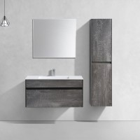 База под раковину Chiara 1000 подвесная, 1 выкатной ящик soft-close, G.Stone
