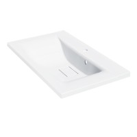 Раковина VCB-3M750W из искусственного камня, цвет белый