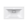 Раковина VCB-3M750W из искусственного камня, цвет белый