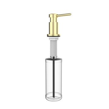 AQM9992BG Cucina Дозатор для жидкого мыла, встроенный (латунь), золото шлифованное
